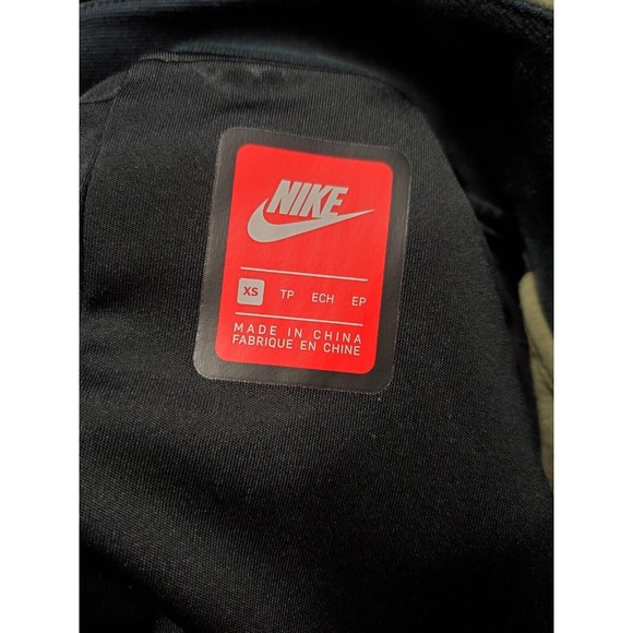 Nike Sportswear Tech Pack Fleece Jacket Women's XS Long Zip Up Olive Green - Picture 16 of 16